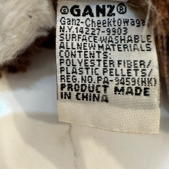 🎄Ganz Webkinz VTG Reindeer  stuffed animal deer plush small no tags - Picture 5 of 6